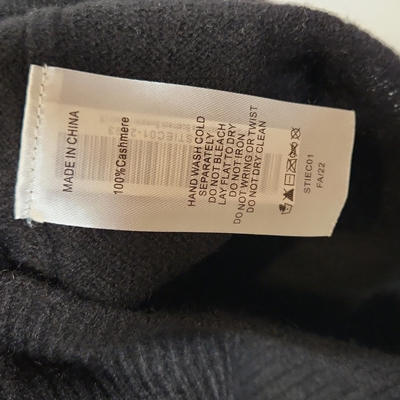 NEW Quince Mongolian Cashmere Boatneck Sweater Back Sz M - Picture 12 of 16